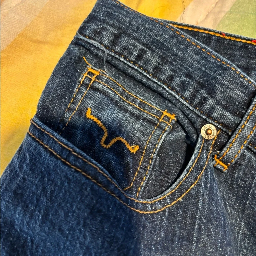 Kimes Ranch Men's Deep Blue Slim Jeans - Picture 3 of 15